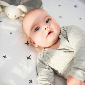 Doomoo tekk Dream 75x100 Stars Anthracite - Doomoo