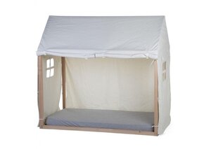 Childhome Tipi maja voodiraami kate 70*140cm valge - Joie
