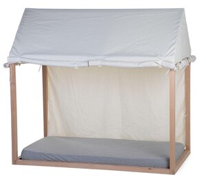 Childhome Tipi maja voodiraami kate 70*140cm valge - Joie
