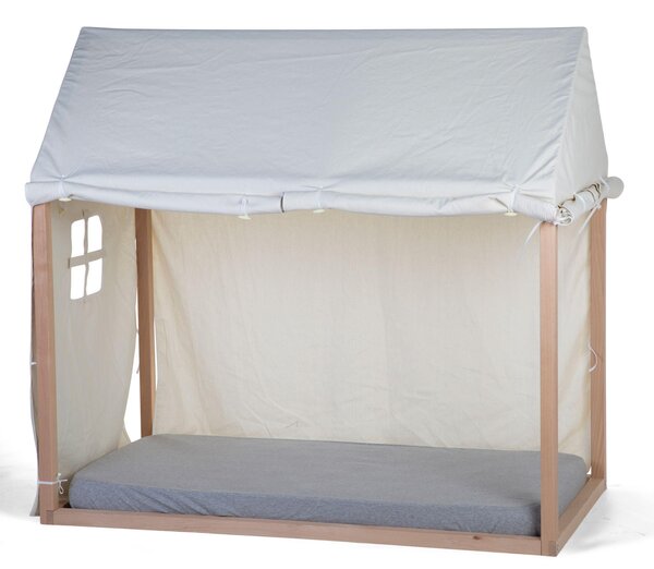 Childhome Tipi maja voodiraami kate 70*140cm valge - Childhome