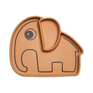 Done by Deer iminapaga silikoonist taldrik, Elphee, Mustard - Tinynord