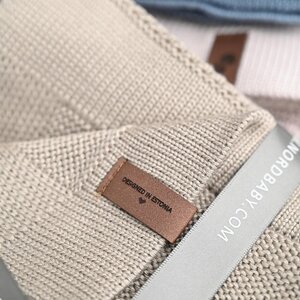 Nordbaby Kootud bambustekk 100x80cm, Bambi Dune - Nordbaby