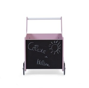 Childhome wooden stroller, pink - Done by Deer