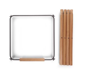 Childhome Evolu söögitooli ekstra pikkade jalgade komplekt, Anthracite - Leander