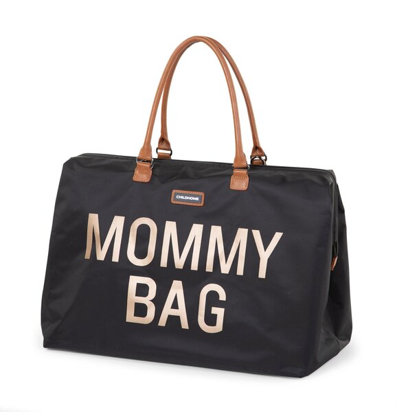 Childhome Mommy Bag tarvikute kott Black/Gold - Childhome