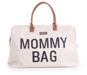 Childhome Mommy Bag suur tarvikute kott Offwhite/Black - Childhome
