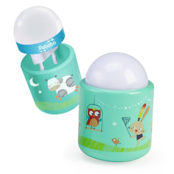 Pabobo kaasaskantav öölamp Roheline - Pabobo