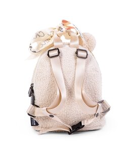 Childhome laste seljakott My First Bag Teddy Off White - Affenzahn