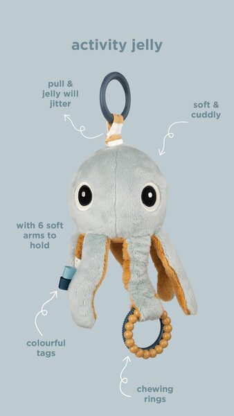 Done by Deer riputatav mänguasi Jelly - Done by Deer