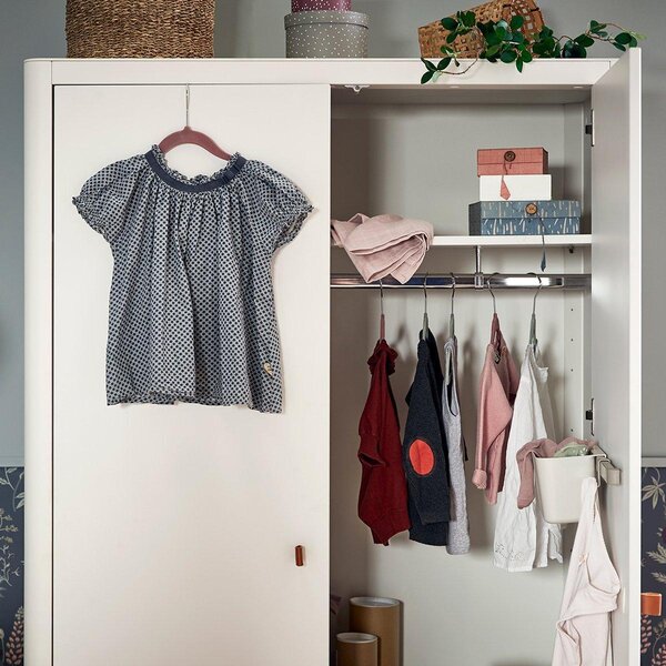 Leander Classic riidekapp, White - Leander