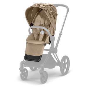 Buy Cybex PRIAM Simply Flowers Beige Lux Carry Cot with Matt Black