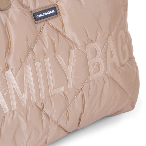 Childhome tarvikute kott Family bag Beige - Childhome