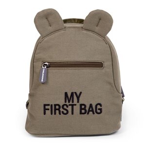 Childhome laste seljakott My first bag Khaki - Affenzahn