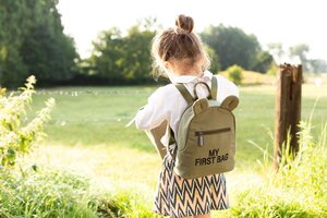 Childhome laste seljakott My first bag Khaki - Affenzahn