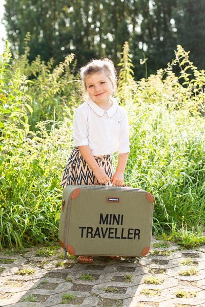 Childhome Mini Traveller reisikohver Khaki - Childhome