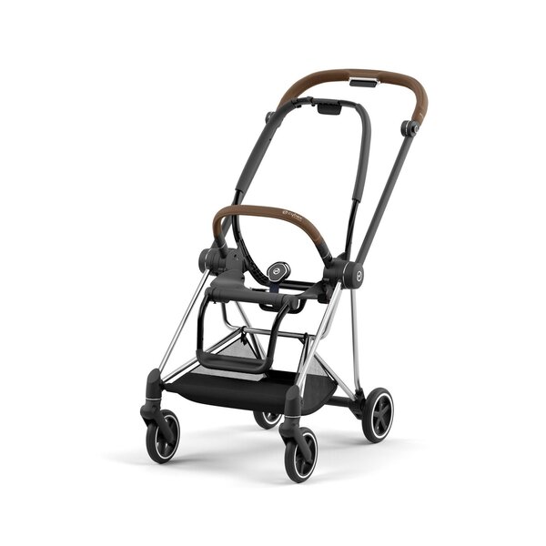 Cybex Mios V3 kergkäru Fashion Koi, kroom raam, pruun lükkesang - Cybex