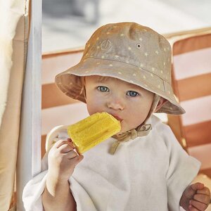 Elodie Details kapuutsiga vannirätik 50x53cm, Vanilla White - Elodie Details