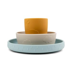 Done by Deer silikoonist sööginõude komplekt Deer - Elodie Details