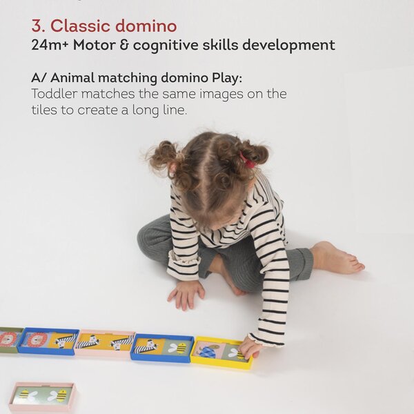 Taf Toys lauamäng "Esimene doomino ralli" - Taf Toys