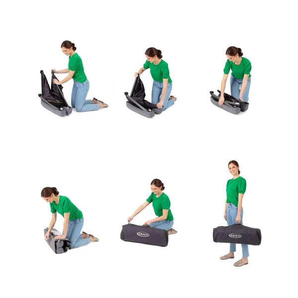 Graco reisivoodi Foldlite, Shadow - Graco