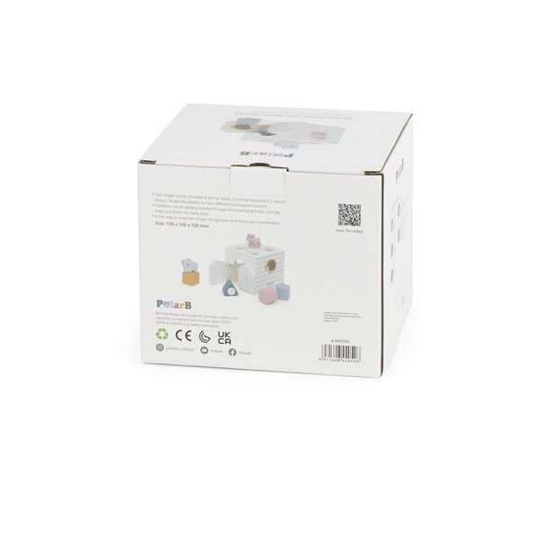 PolarB puidust sorteerimismäng helidega - PolarB