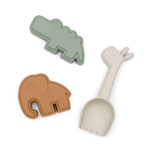 Done by Deer liivakasti mänguasjade komplekt 3-osaline, Color Mix - Beaba