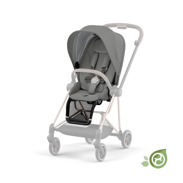 Cybex Mios V3 kergkäru Pearl Grey, Rose Gold raamiga - Cybex
