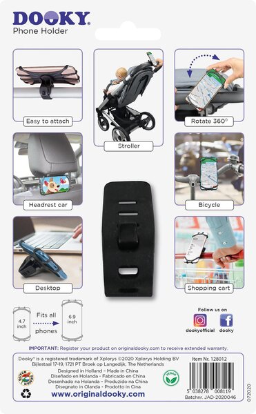 Dooky universaalne mobiiltelefoni hoidja - Dooky