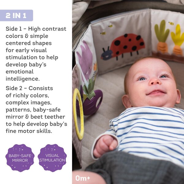 Taf Toys pehme raamat Urban garden - Taf Toys