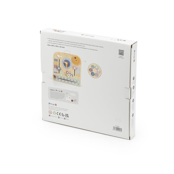 PolarB puidust kalender ja kell - PolarB