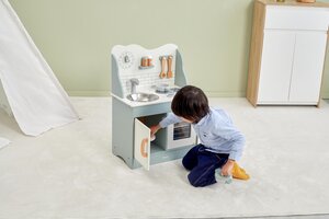 PolarB puidust mänguköök roheline - PolarB