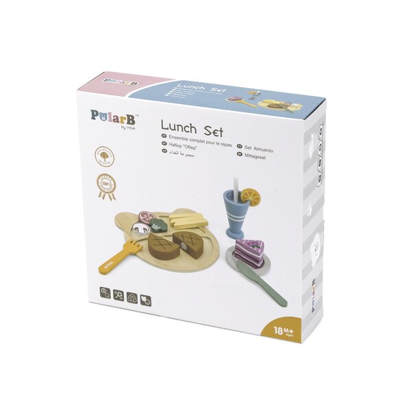 PolarB puidust lõunasöögi komplekt - PolarB