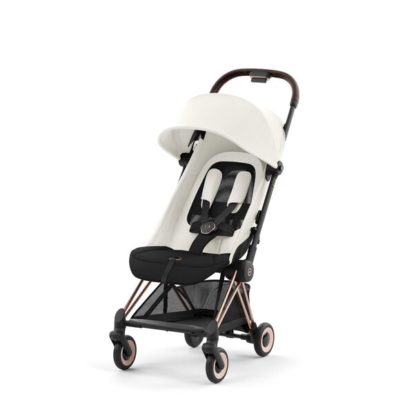 Cybex Coya kergkäru Off White, rosegold raamiga - Cybex