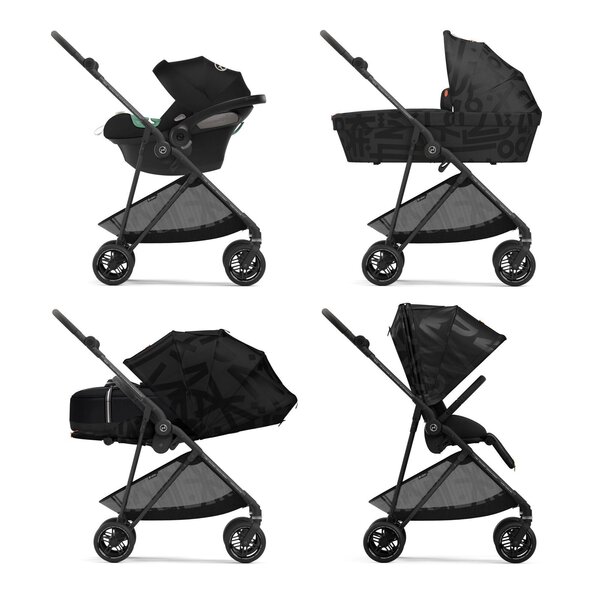 Cybex Melio Street kergkäru Real Black - Cybex