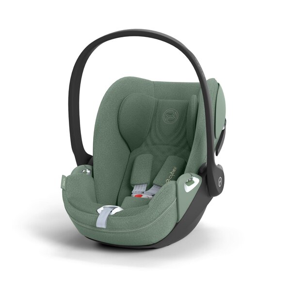 Cybex Priam V4 vankrikomplekt 2in1 Leaf Green, Matt Black, Cloud T turvahäll Plus Leaf Green - Cybex