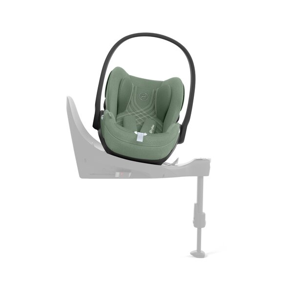 Cybex Priam V4 vankrikomplekt 2in1 Leaf Green, Matt Black, Cloud T turvahäll Plus Leaf Green - Cybex