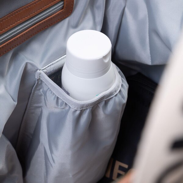 Childhome suur tarvikute kott Mommy Bag Signature Canvas green - Childhome