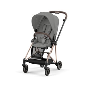 Cybex Mios V3 kergkäru Mirage Grey, Rose Gold raamiga - Cybex