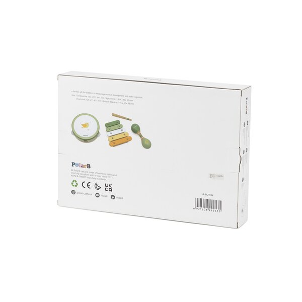 PolarB puidust muusikariistade komplekt Lind - PolarB