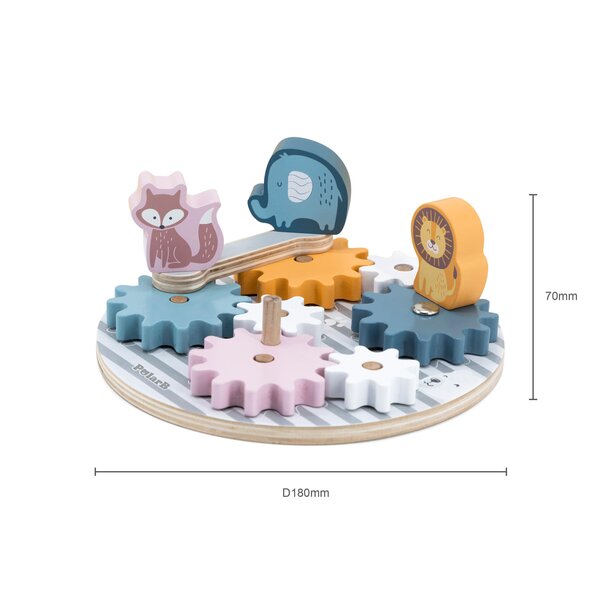 PolarB puidust motoorikamäng hammasrattad - PolarB