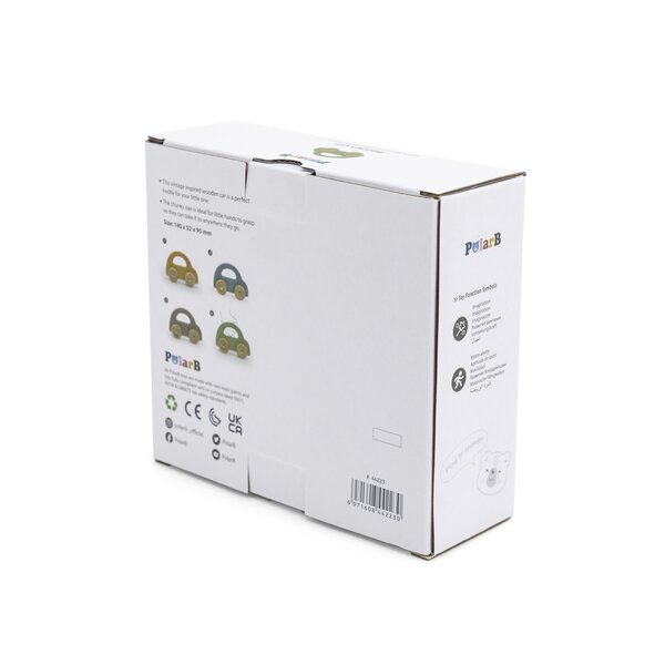 PolarB puidust auto - Roheline  - PolarB