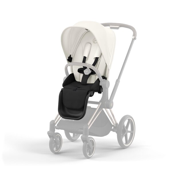 Cybex Priam V4 vankrikomplekt Off White, Matt Black raamiga - Cybex