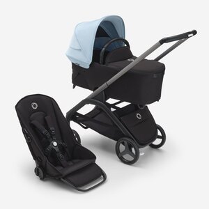 Bugaboo Dragonfly 2in1 vankrikomplekt Skyline Blue/Midnight Black/Graphite - Bugaboo