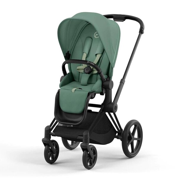 Cybex Priam V4 vankrikomplekt Leaf Green, Matt Black raamiga - Cybex