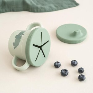 Done by Deer nokaga tass/suupistete tops Foodie Croco Green - Done by Deer