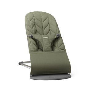 BabyBjörn Bliss lamamistool Woven/Petal, Dark Green - BabyBjörn