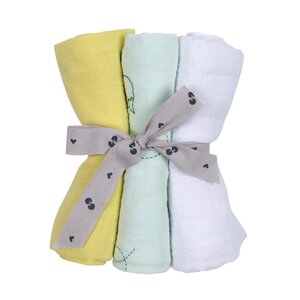 Nordbaby musliinist suulapp 3tk, Burry - Nordbaby