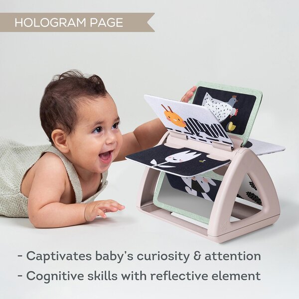 Taf Toys aktiivsuskeskus Black & White Spinning Book - Taf Toys