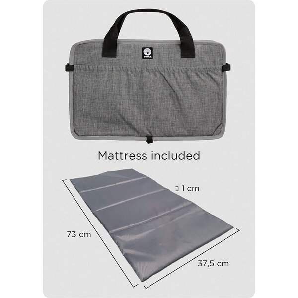 Dooky kaasaskantav beebipesa Traveller Romantic Leaves - Dooky