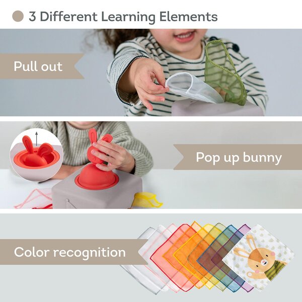 Taf Toys tegeluskuubik Pop Up Tissue Box - Taf Toys